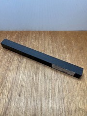 1″ Square X 11-3/4″ Black ABS Plastic Square Bar Stock USA Sealing PS-ABSB-132