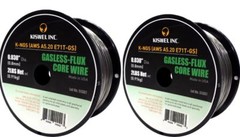 (Made in USA) E71T-GS .030 in. Dia 2lb Gasless-Flux Core Wire Welding (2 Rolls)