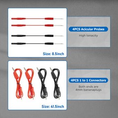 Automotive Circuit Test Leads Kit Electrical Auto Diagnostic Multimeter Test