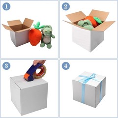 Versatile 25-Pack of 8x8x8 Shipping Boxes – Perfect for Crafting and Unboxing