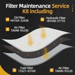 Vehicle Specific Maintenance Filter Kit for Kubota L Models with Magnetic Safety