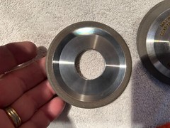 1 NOS Diamond GRINDING WHEEL USA 3.55″ X .220″ X 1 1/4″ – Bx2#5