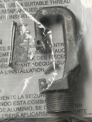 Hubbell HOOKLOOP Heavy Duty Fixture Mounting Hook 3/4” MNPT Aluminum New