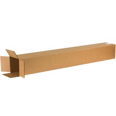TAPE LOGIC 6x6x48 Tall Corrugated Boxes, Tall, 6L x 6W x 48H, Pack of 25 | Shipp