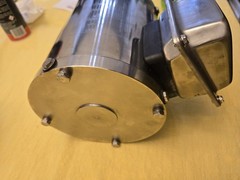 WEG 1/2 HP Stainless Steel Washdown Motor 5018EP3ESS56CFL Shark Series