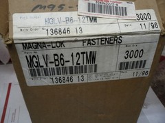 HUCK, MAGNA-LOC RIVET .187D, .375-.750GR MGLV-B6-12TMW (QTY 100)