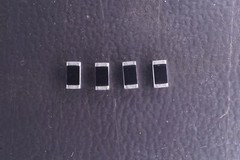 Lot of 4 D55342K07B12E4R Vishay Chip Resistor 12.4k Ohm 250mW 1/4W 1% 1206 NOS