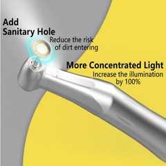 US COXO Dental Optic Fiber 1:5 Contra Angle Handpiece CX235C7 C7-5 Standard Head