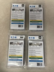 Lot of 4 Eaton BR 15 Amp All in One AF/GF Plug-On-Neutral Breaker (BRN115A1CS)