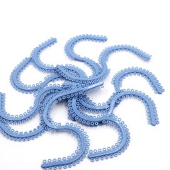 700 Pieces Dental Orthodontic Separate Tie Ligature Blue Color Supplies Sale S