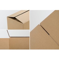 100 Pcs Shipping Boxes 6x4x2 Inch Corrugated Cardboard Packing Box Small Mailer