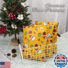 Jowlroel Christmas Poly Mailer – 12×15.5 Inch, Waterproof Shipping Bags – 50
