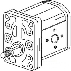 Hydraulic Pump Fits Massey Ferguson 1825210M91 134 134C 154 154C 164 174 233