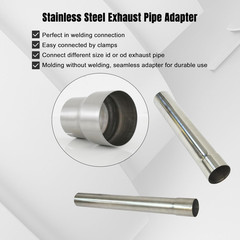 Universal T304 Stainless ID 4 inch to OD 5 inch Exhaust Adapter Reducer
