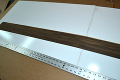 Ziricote Raw Wood Veneer Sheet 3.5 x 45 inches 1/42nd 5941-32