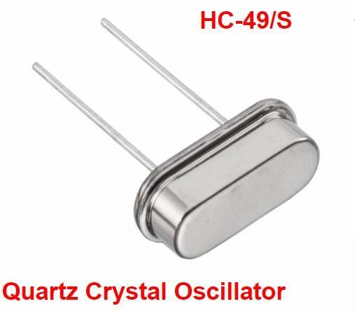 8.000Mhz 8.000 Mhz QUARTZ CRYSTAL OSCILLATOR HC49/S (Qty 25) * NEW *