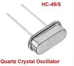 8.000Mhz 8.000 Mhz QUARTZ CRYSTAL OSCILLATOR HC49/S (Qty 25) * NEW *