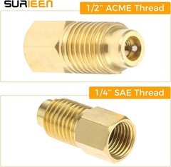 R1234YF Self Sealing Can Tap with R134A Tank Adapter