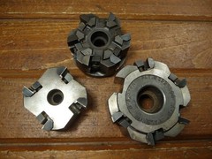 2 Valenite Face Mill & 1 unmarked. CNC Milling Machine Metal Working Tools