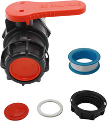 IBC Tote Valve, 2.95″ Coarse Thread IBC Tote Adapter, 75mm NPT DN50 Heavy Duty T
