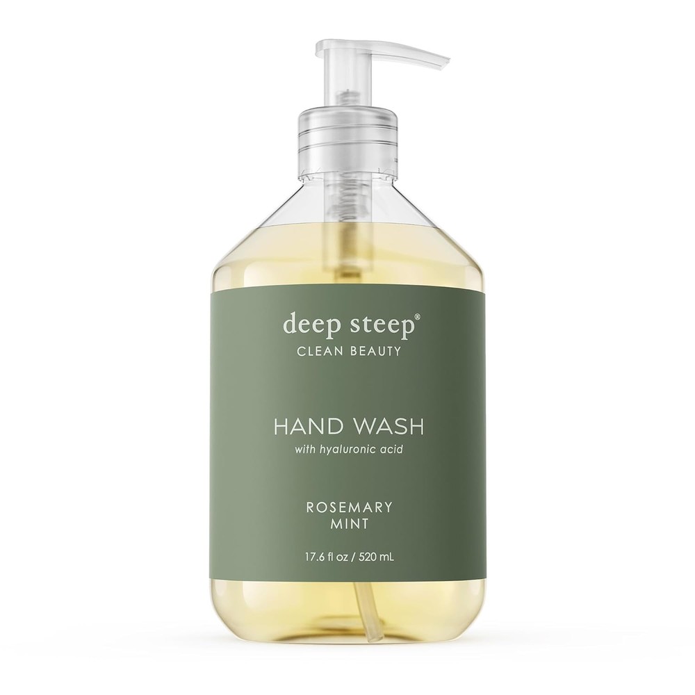 Deep Steep Liquid Hand Wash, Rosemary Mint, 17.6 oz – Mint