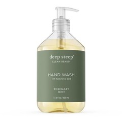 Deep Steep Liquid Hand Wash, Rosemary Mint, 17.6 oz – Mint
