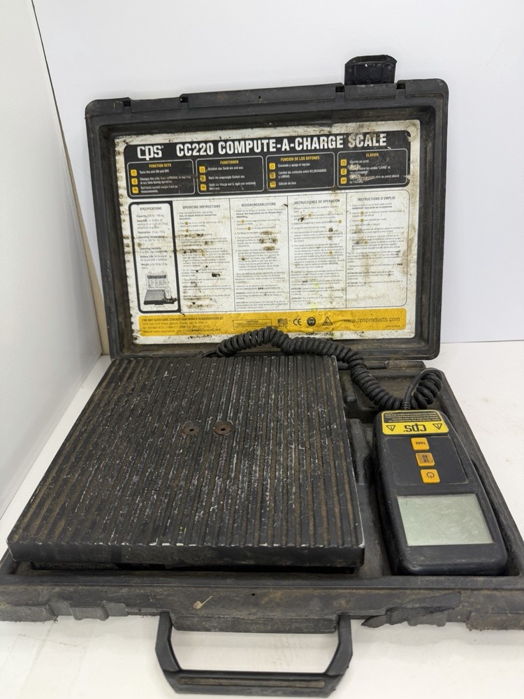 CPS CC220 Refrigerant Charging Scale