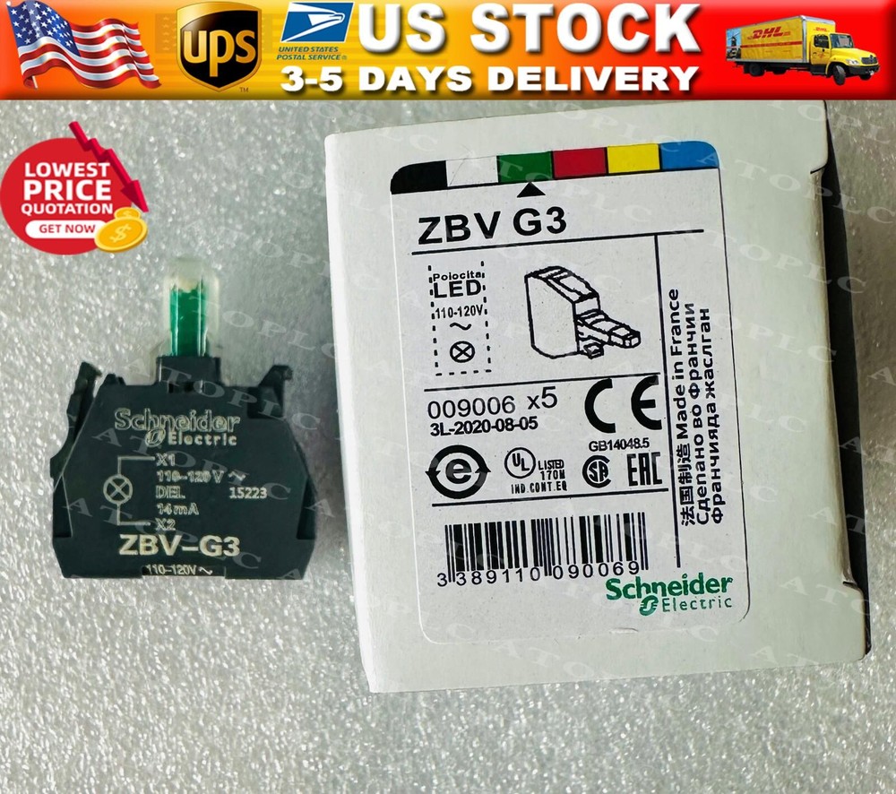 ORIGINAL Schneider Electric ZBV-G3 ZBVG3 LED MODULE Free Shipping from USA