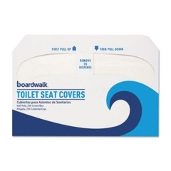 BOARDWALK K2500 2,500Half-Fold Toilet Seat Covers Only – 1 CASE= 10 PACKS OF 250
