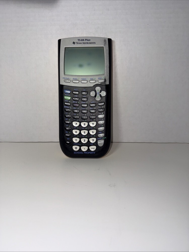 Texas Instruments TI-84+ School Edition Graphic Calculator Black Cover