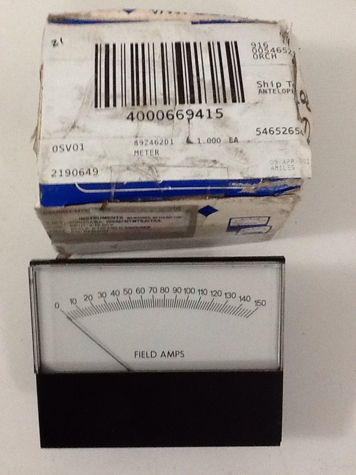 Yokogawa Panel Meter 260421MTMT9JCT/UL 0-150 Field Amperers (IE4)