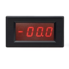DC 200uA Red LED Digital Microampere Ammeter Panel Digit Current Meter 0-200uA