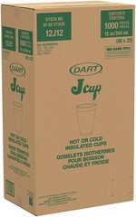 12 oz Insulated Foam Hot/Cold Cup 12J12 (1 000 Count)