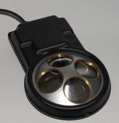 Four Position Mitutoyo Ultraplan FS-110 FS-60 Microscope BD Objective Turret