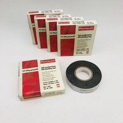 Plymouth 2104 Plyshield Rubber Electrical Tape 15 ft. x 0.75 in Black 5 Rolls