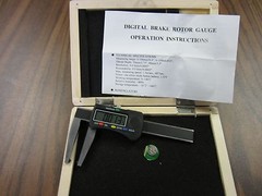 Digital Brake Rotor Gage Caliper X-large screen –new