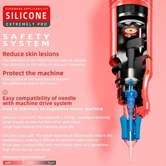 Poseidon Tattoo Gun Kit Wireless Machine 7 Strokes Length with 2pcs…