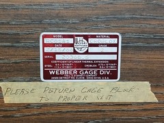 Starrett Webber – RS81A1 – Steel, English, Gr. 2 Gage Block Set – 81 pcs – QD16