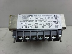 Automation Direct GS-42P0-LR 3 Phase Dry Type Line Reactor 600 V 60 Hz 4 Amps