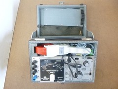 AEMC 138 100 R Model R Three-Phase Power Factor Meter w/ Chauvin Arnoux 1000/1 A