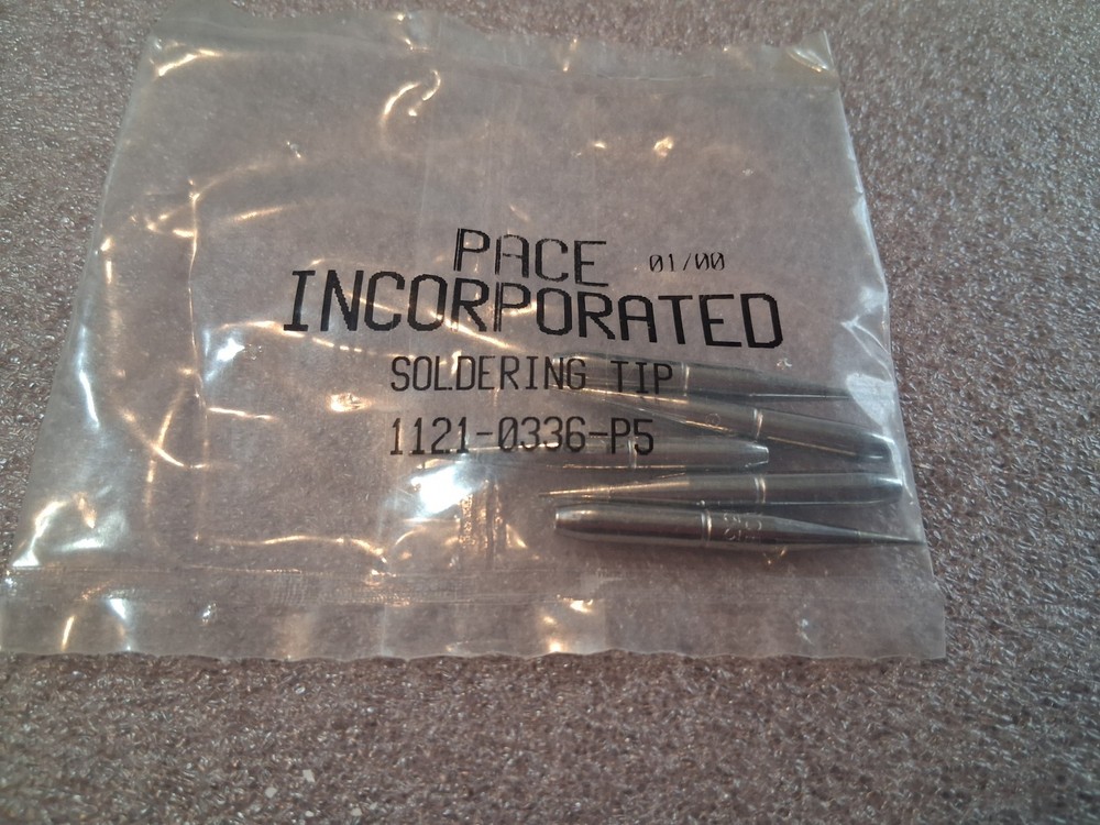 PACE 1121-0336-P5 – NEW – 5 Tips Per Bag