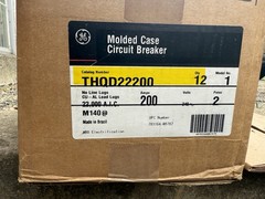 GE THQD22200 200A 2-Pole 240V AC Molded Case Circuit Breaker