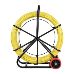 Fish Tape Puller Fiberglass 492 ft 8MM Wire Cable Running Duct Rodder