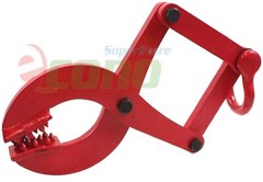 2 Ton Truck Pallet Pulling Scissor Clamp Puller Grip Gripper W/ 20ft Tow Strap