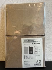 Traveler’s Company Notebook Narita Airport Edition Brown w Refill & Bag