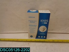 Case of 600 (60 packs of 10): KN95 5 Layer Respirator Mask