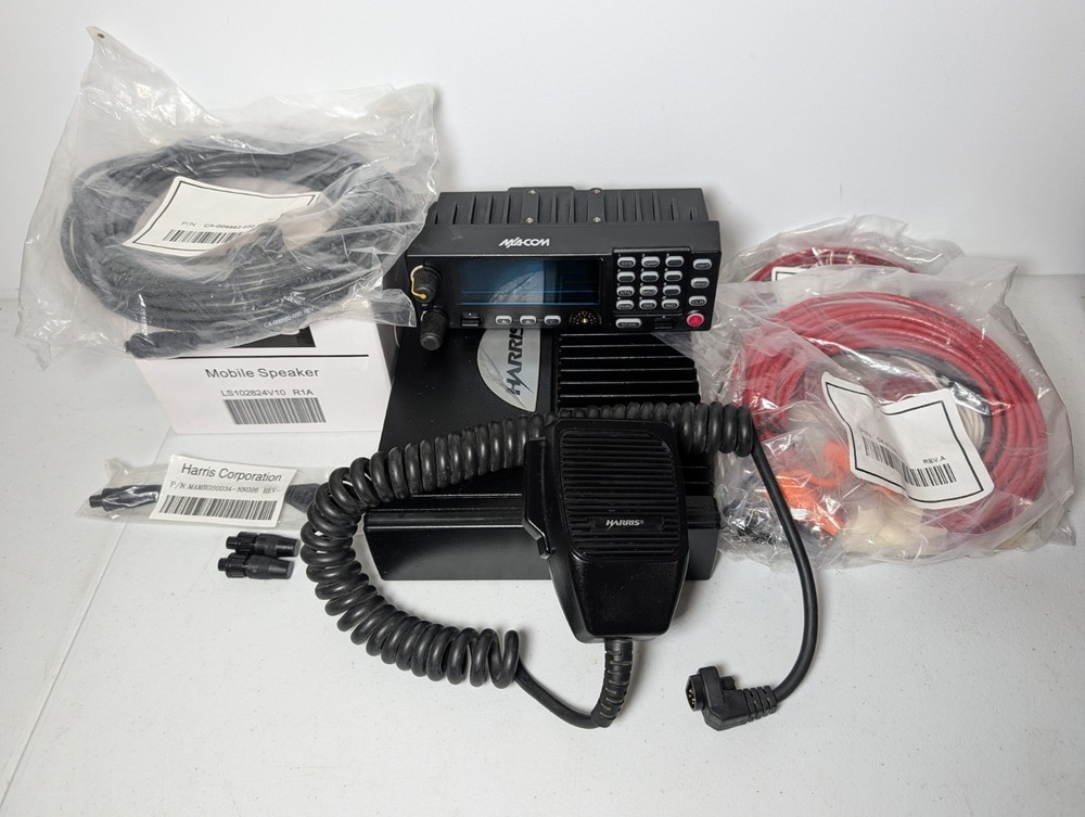 HARRIS Unity XG100M VHF/UHF/700/800 REMOTE MOUNT P25 DES AES Encryption Trunking
