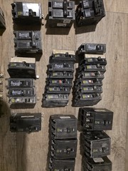 Mixed Lot Of 43 Used Breakers