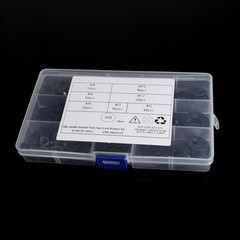 340-Piece Internal Teeth Star Lock Spring Quick Washer Push-In Quick Nut Set