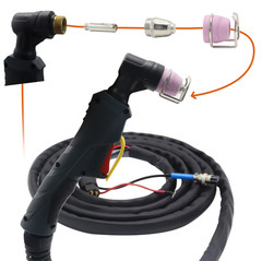120pcs Plasma Cutter Torch Consumables Kit 60Amp for SG-55, AG-60, WSD-60 CUT50